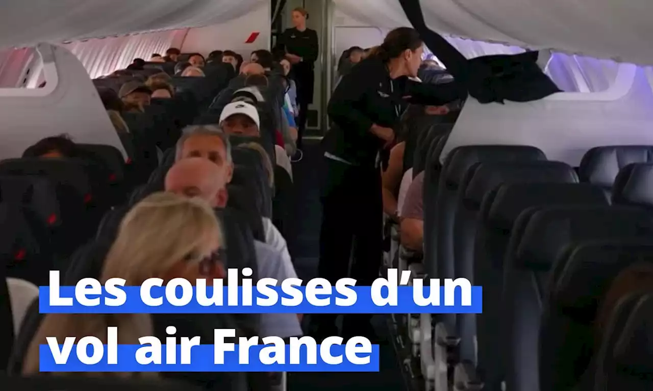 90 ans d'air France : dans les coulisses d'un vol - Journal de 20 heures