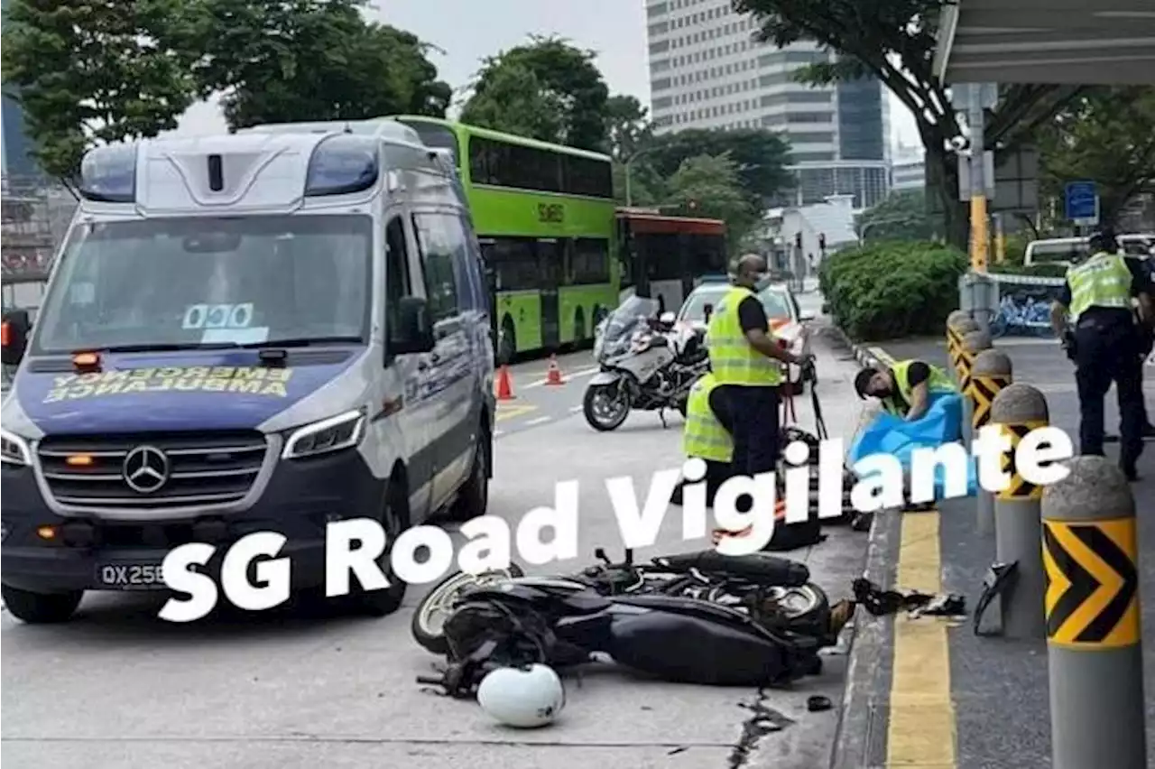 23-year-old female motorcylist dies in Jurong East Central accident