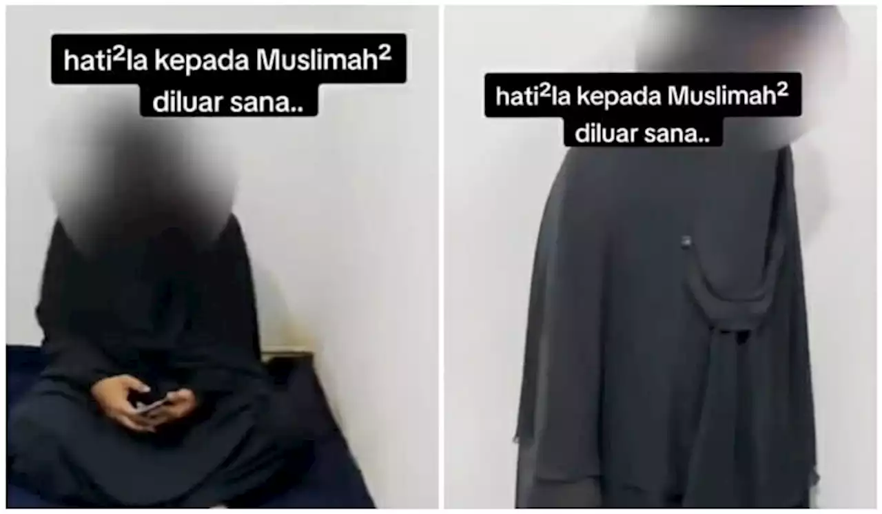 - Wanita Diekori Lelaki Menyamar Pakai Purdah Dari Tandas Hingga Ke Surau