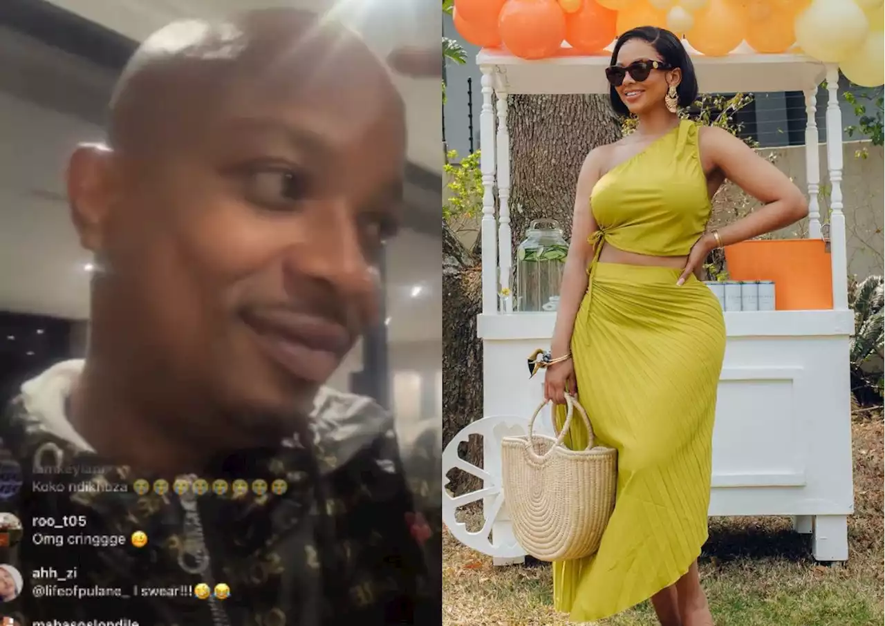 Drunk in love? Leeroy Sidambe gushes over Mihlali [watch]