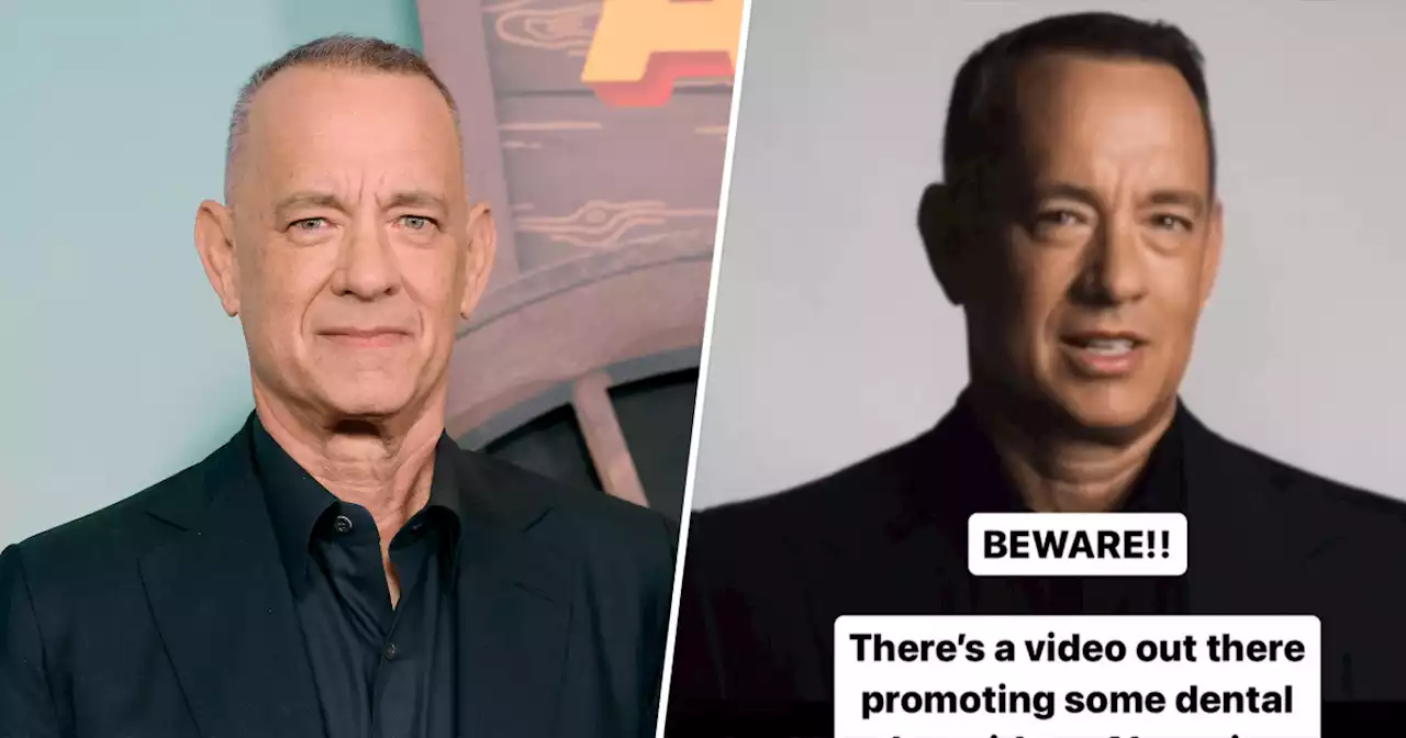 Tom Hanks warns fans of AI ad using his likeness: ‘Beware’