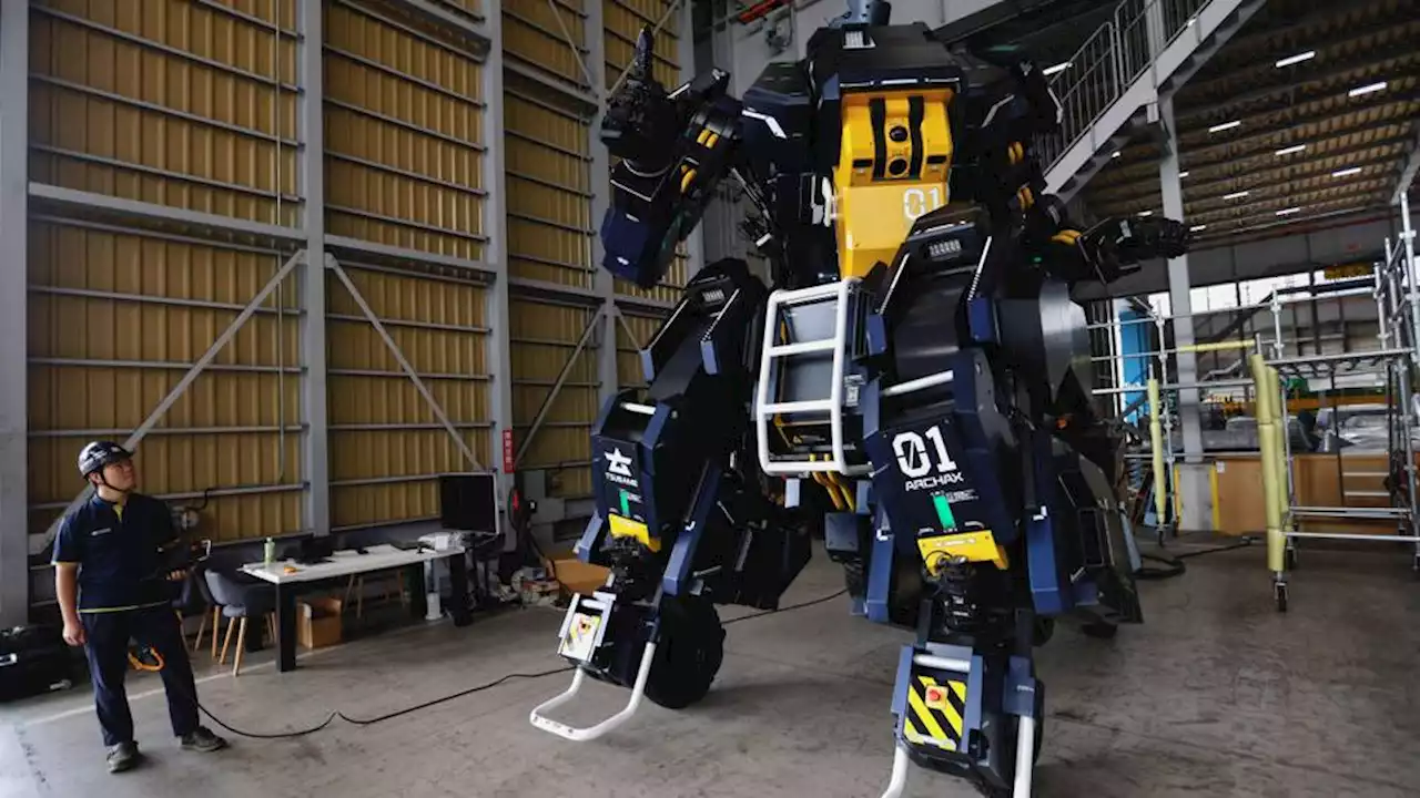 Japanese start-up develops high-tech robot inspired by 'Gundam'