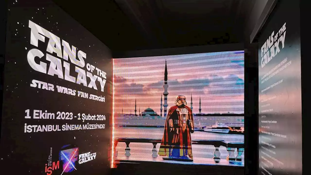 Star Wars universe lands in Istanbul for 'Galaxy's Fans Exhibit'