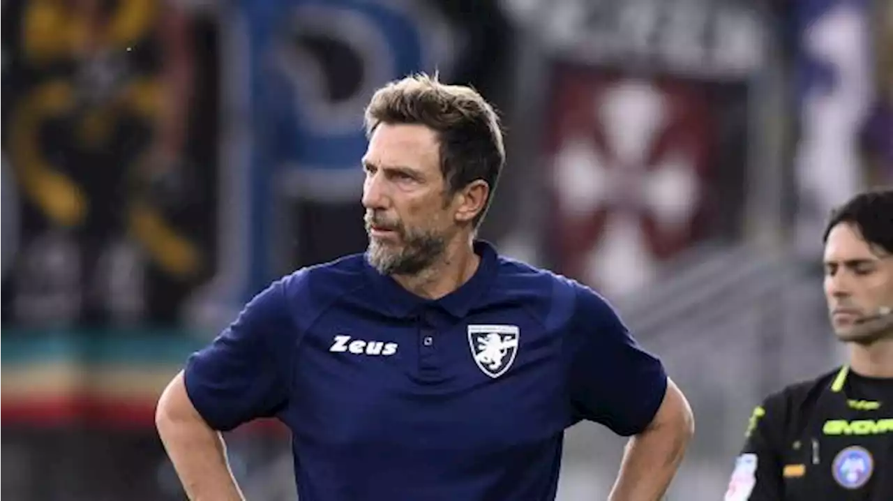 Frosinone, Di Francesco: 'Soddisfatto della prestazione, ma non abbiamo concretizzato'