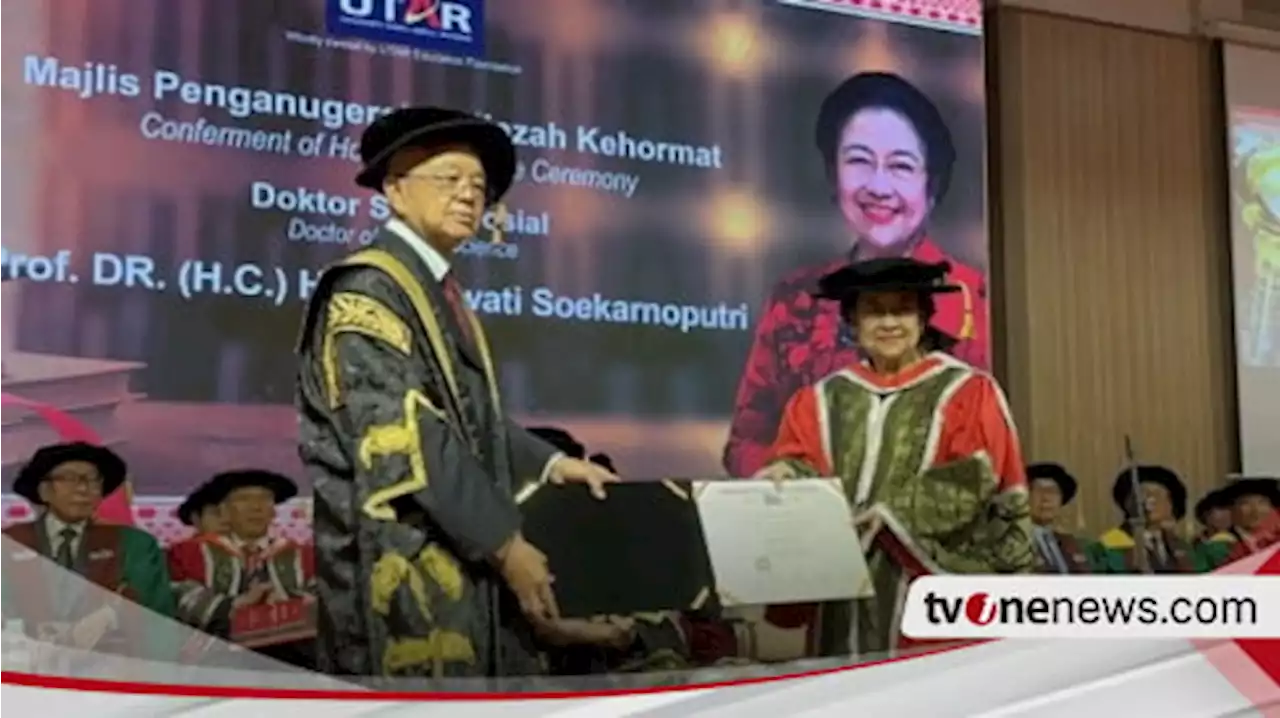 Megawati Dianugerahi Gelar Doktor Honoris Causa Ilmu Sosial oleh UTAR Malaysia