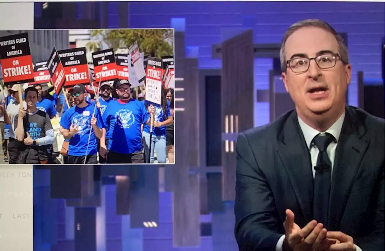 John Oliver Praises WGA in ‘Last Week Tonight’ Return: ‘Immensely Proud’ After Writers’ Strike