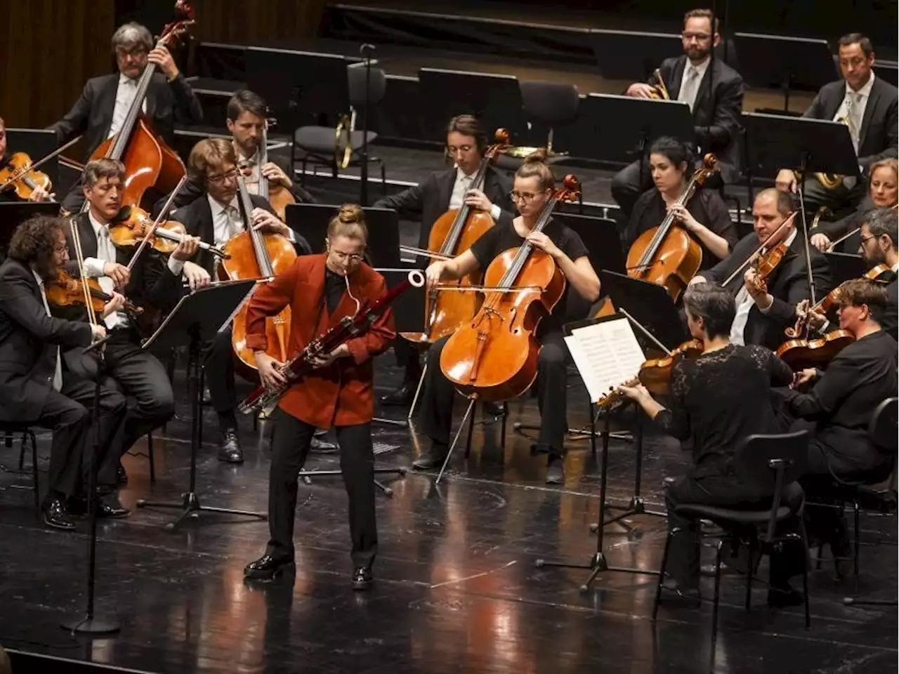 Soloauftritt einer aufstrebenden Musikerin