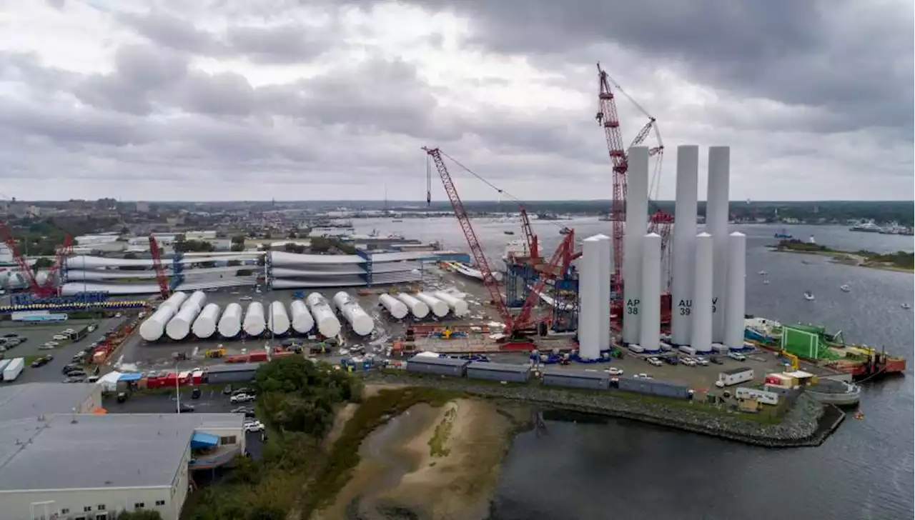 PHOTOS: The first Vineyard Wind turbines are going up in the ocean