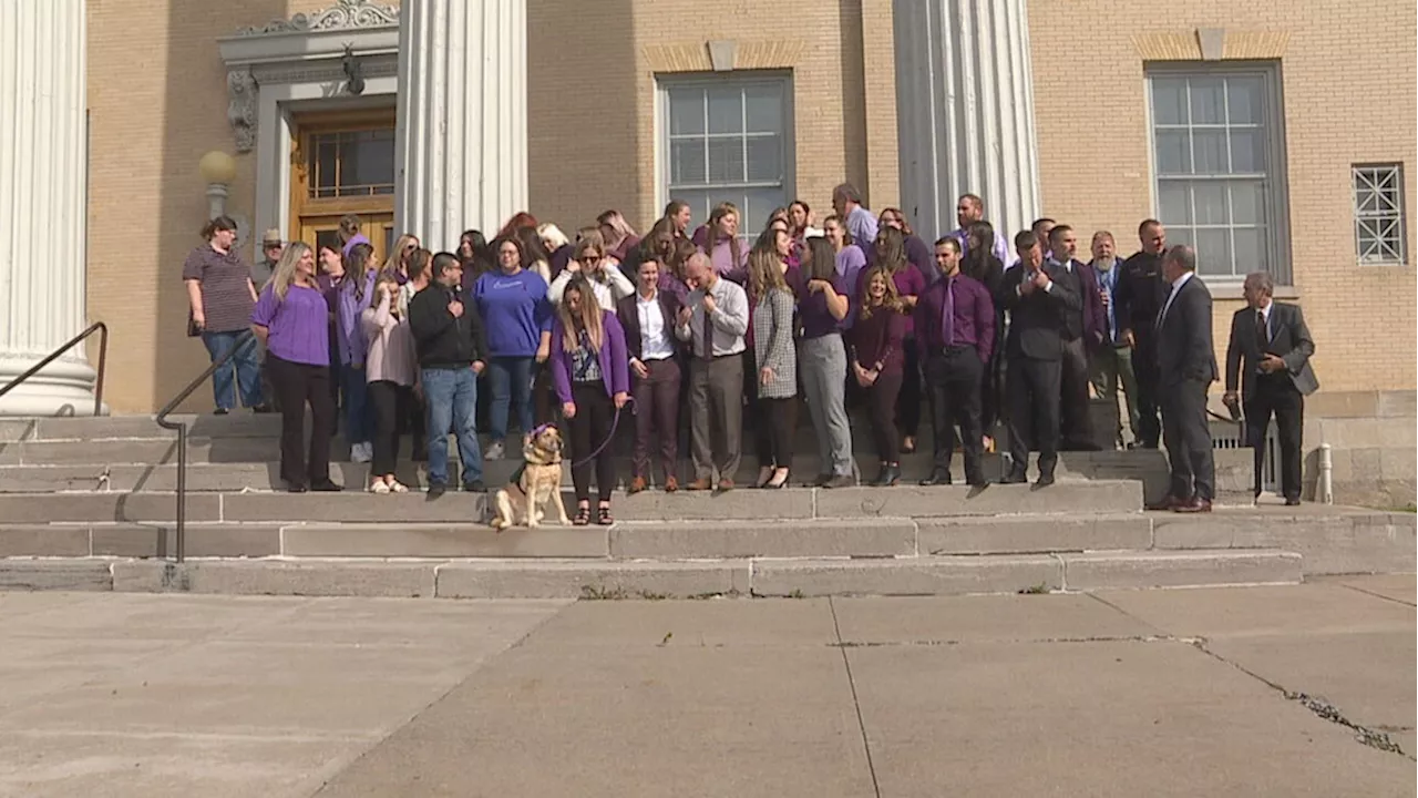 Purple Thursday brings attention to help for domestic violence survivors in Finger Lakes