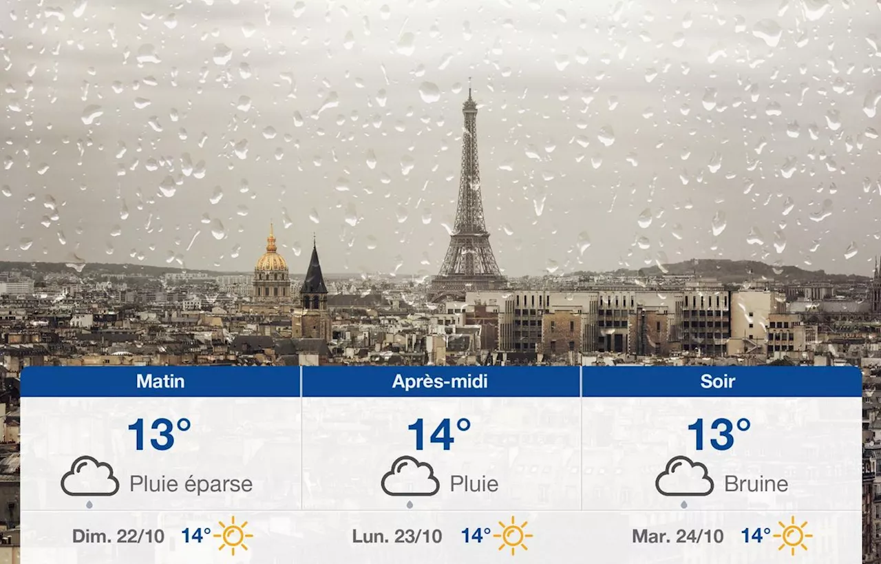 Météo Paris: prévisions du samedi 21 octobre 2023