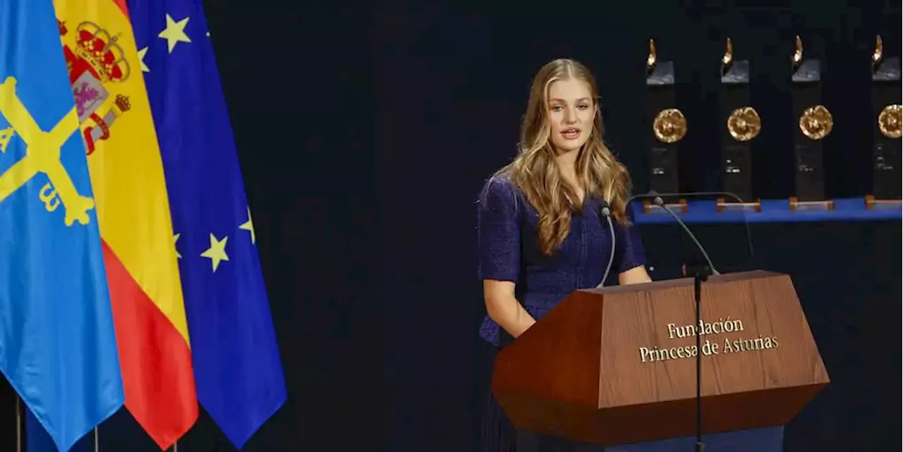 El discurso íntegro de Doña Leonor en los Premios Princesa de Asturias 2023