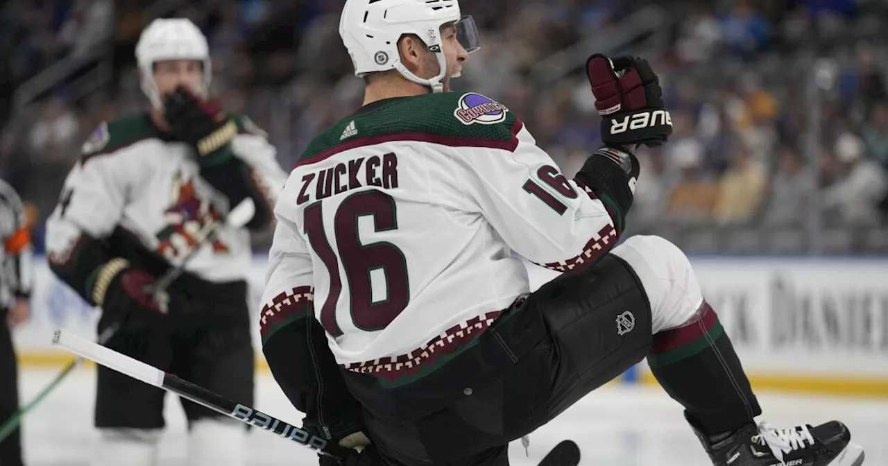 Clayton Keller and Nick Schmaltz power the Coyotes to 6-2 win over the Blues