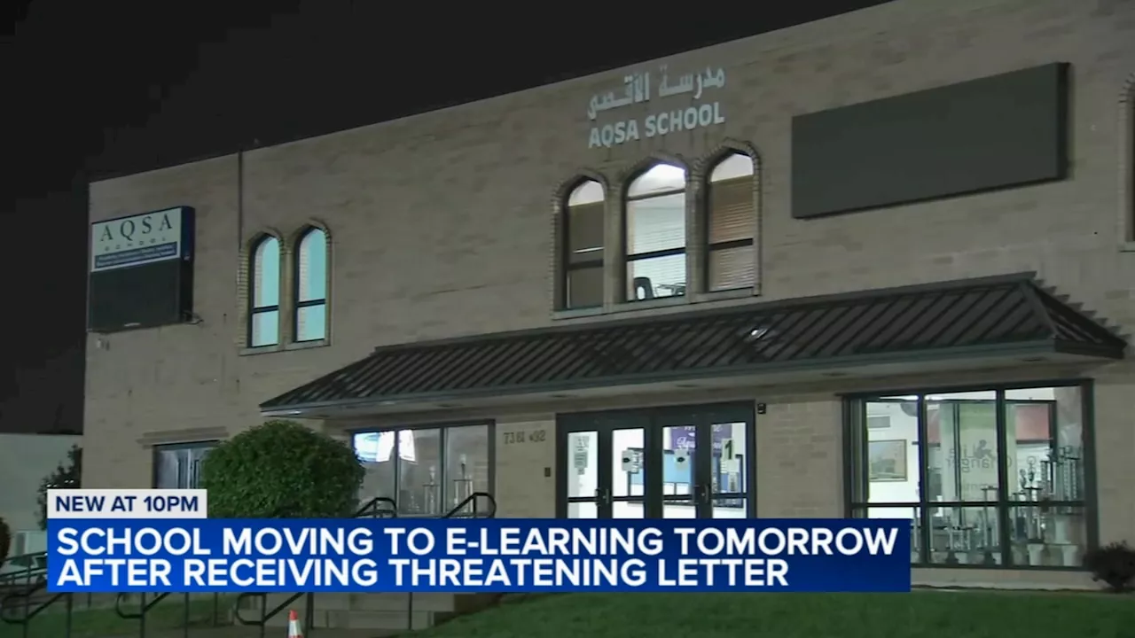 Bridgeview Islamic school moves to e-learning after 'threatening hate letter'