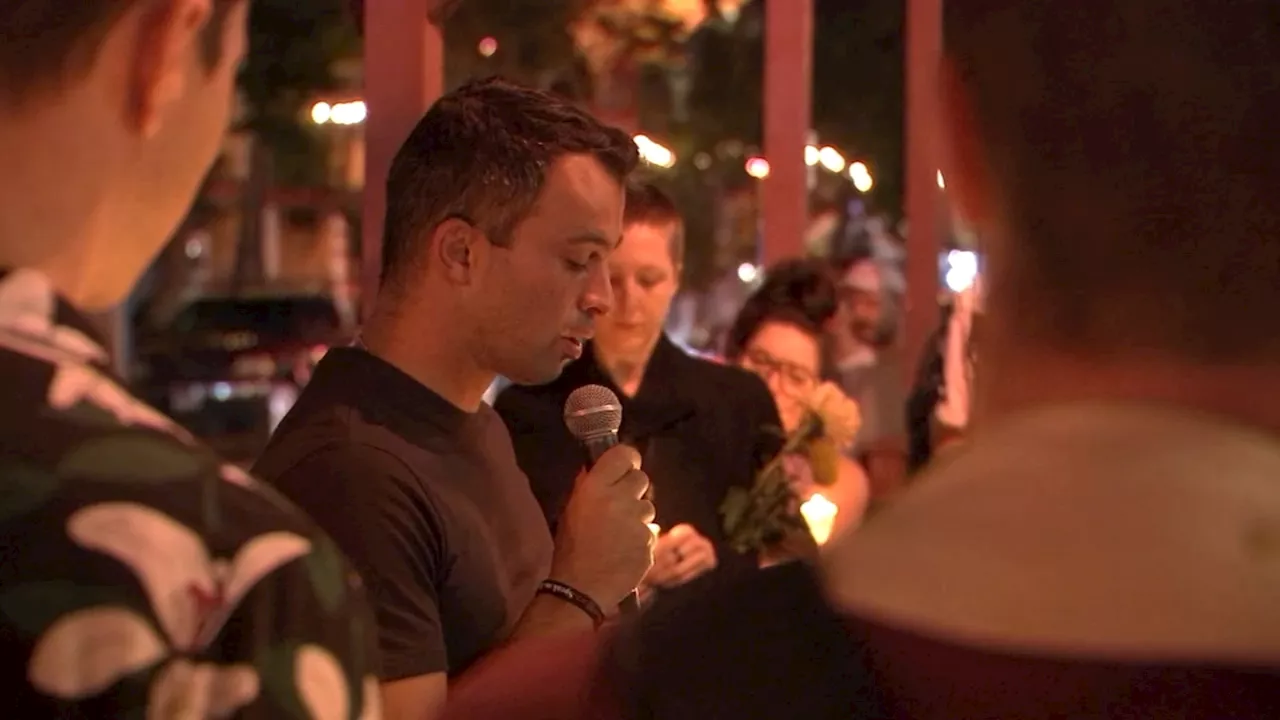 Vigil held for Middle East conflict victims by SF venue owner recently stranded in Israel