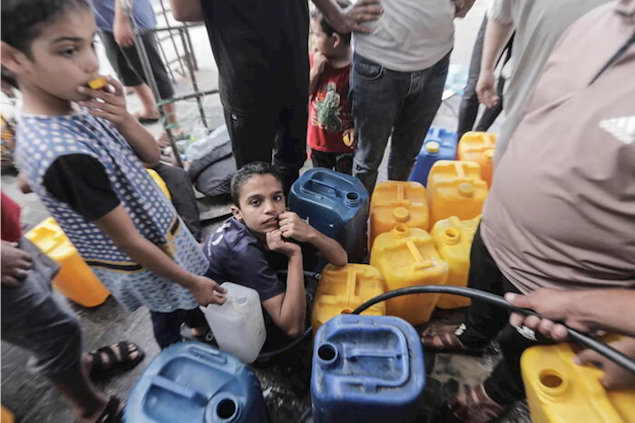 Onu, 3 litri di acqua a persona al giorno a Gaza, ne servono 100