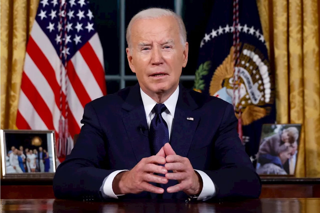 In TV address to the nation, President Biden asks for billions in aid for Israel and Ukraine