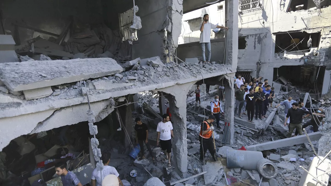 A Palestinian engineer who returned to Gaza City after fleeing south is killed in an airstrike