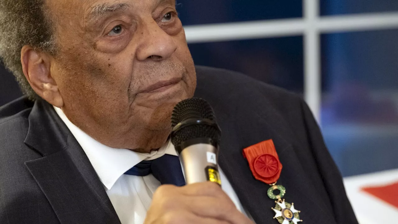 France bestows further honor on former United Nations ambassador and Atlanta mayor Andrew Young