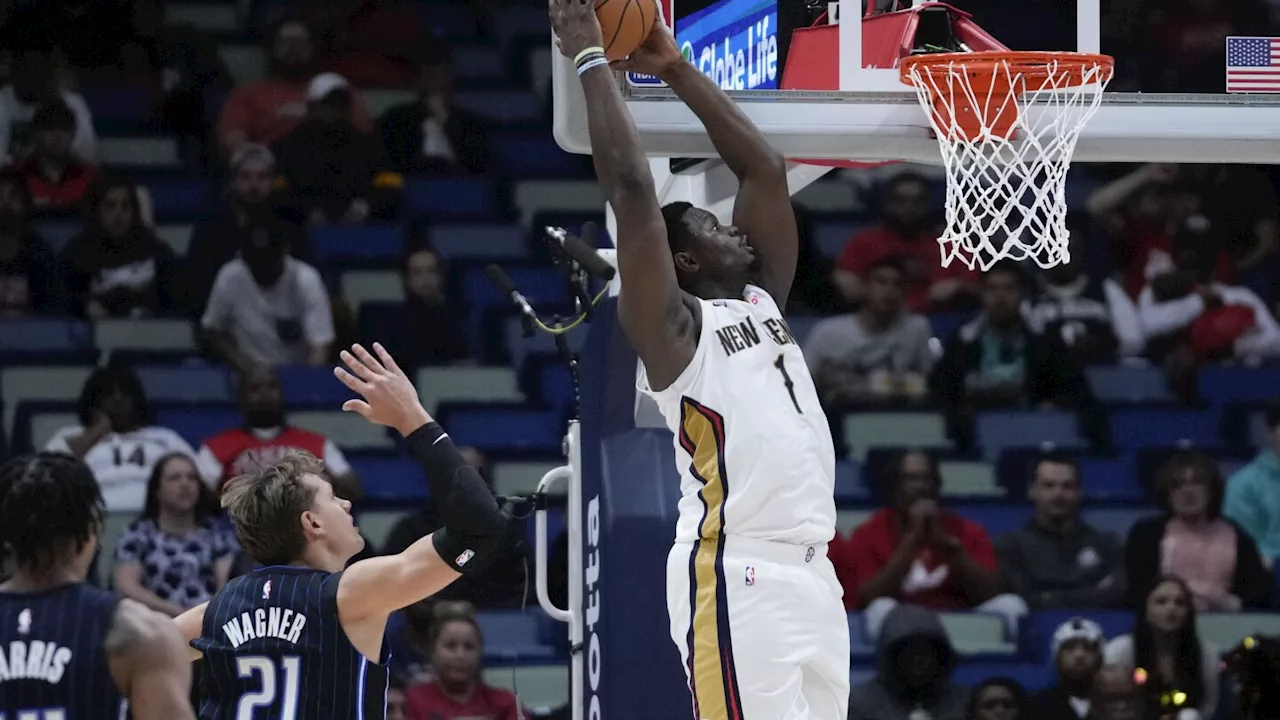 Pelicans enter the season with a healthy Zion Williamson and high hopes for playoff contention