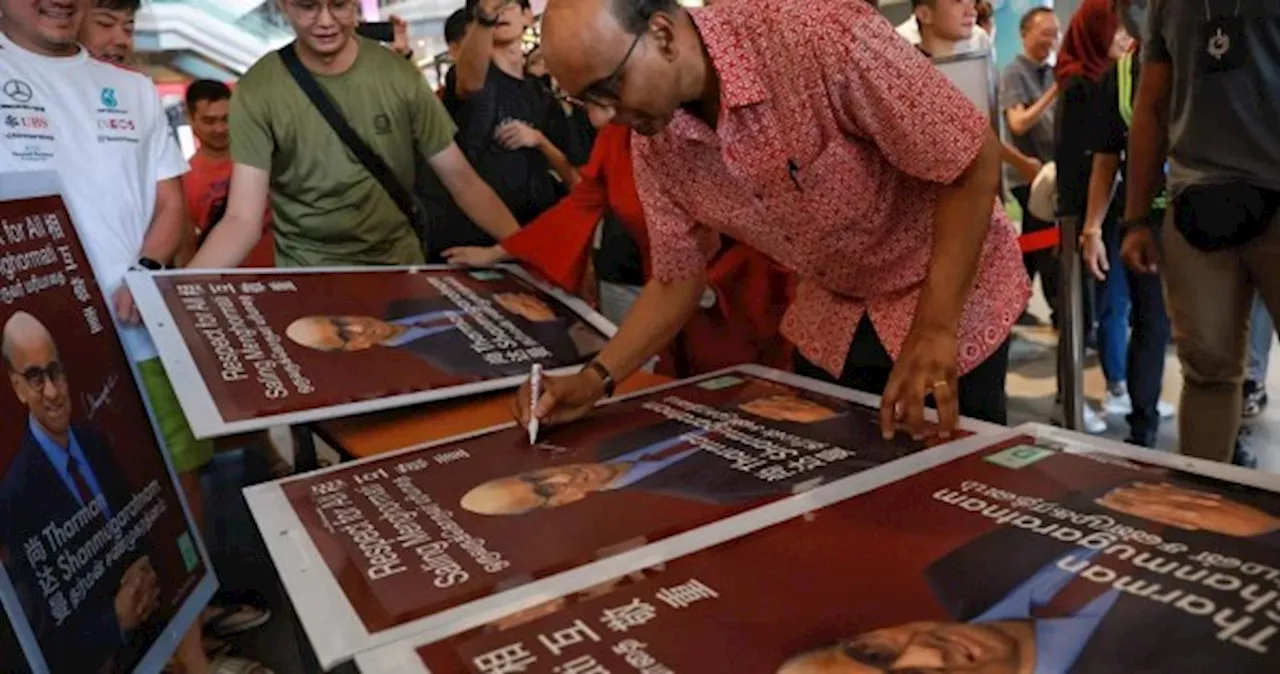 President Tharman spent more than $700k on presidential election campaign, the most among the candidates