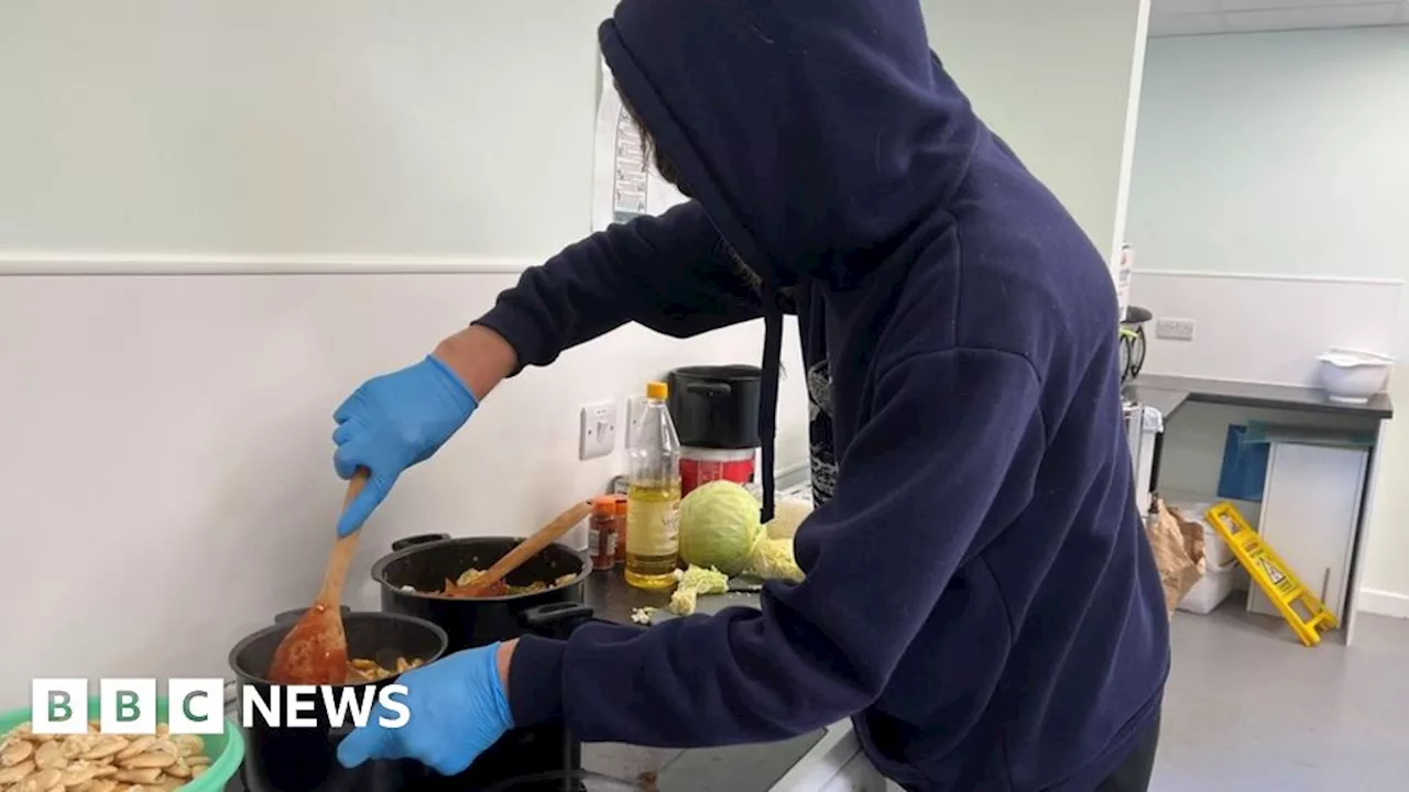 Southampton homeless day centre visitors cook for themselves