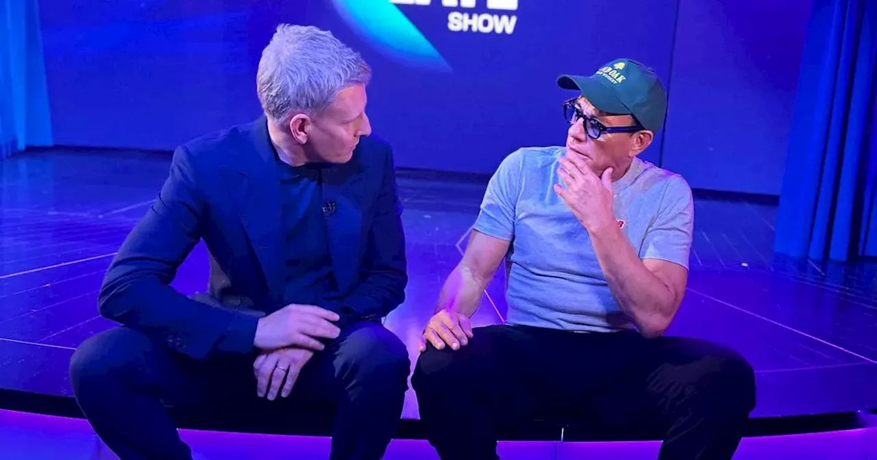 Patrick Kielty corrects Jean Claude Van Damme Belfast gaffe on Late Late show