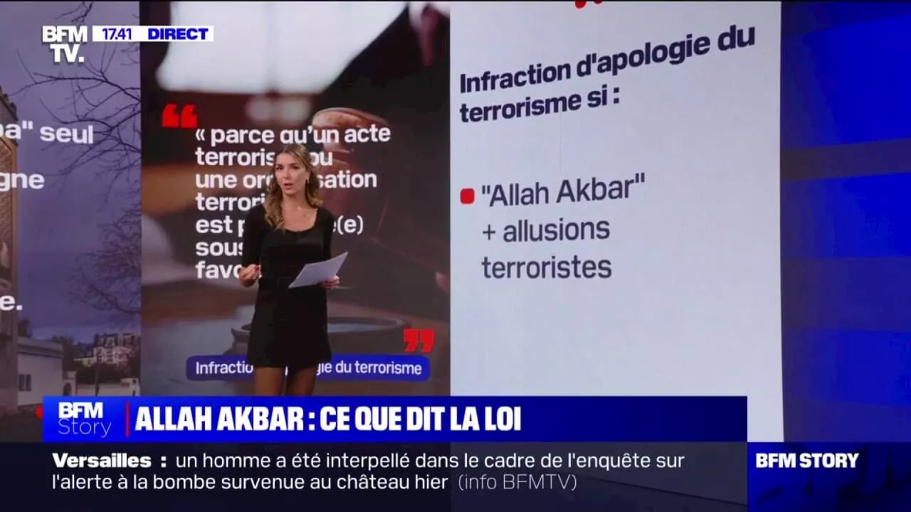 - Crier 'Allah Akbar' est-il considéré comme une infraction?