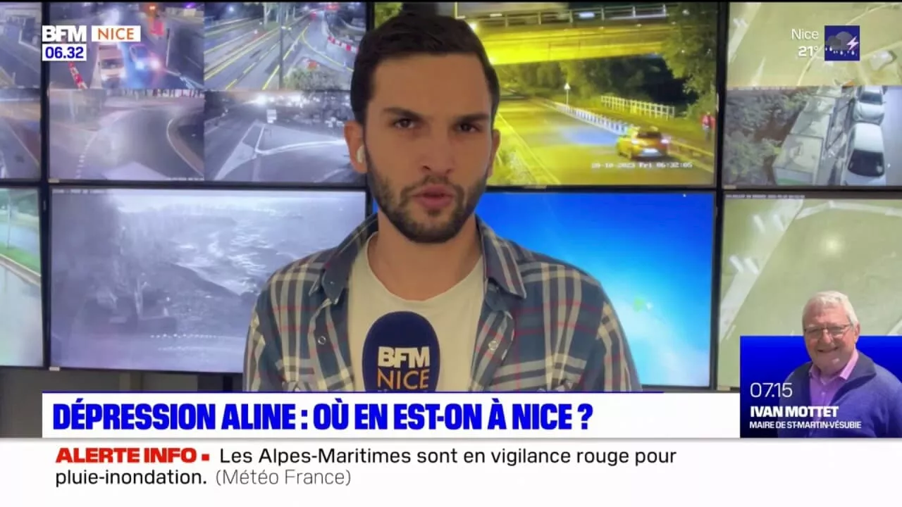 Dépression Aline: où en est-on à Nice?