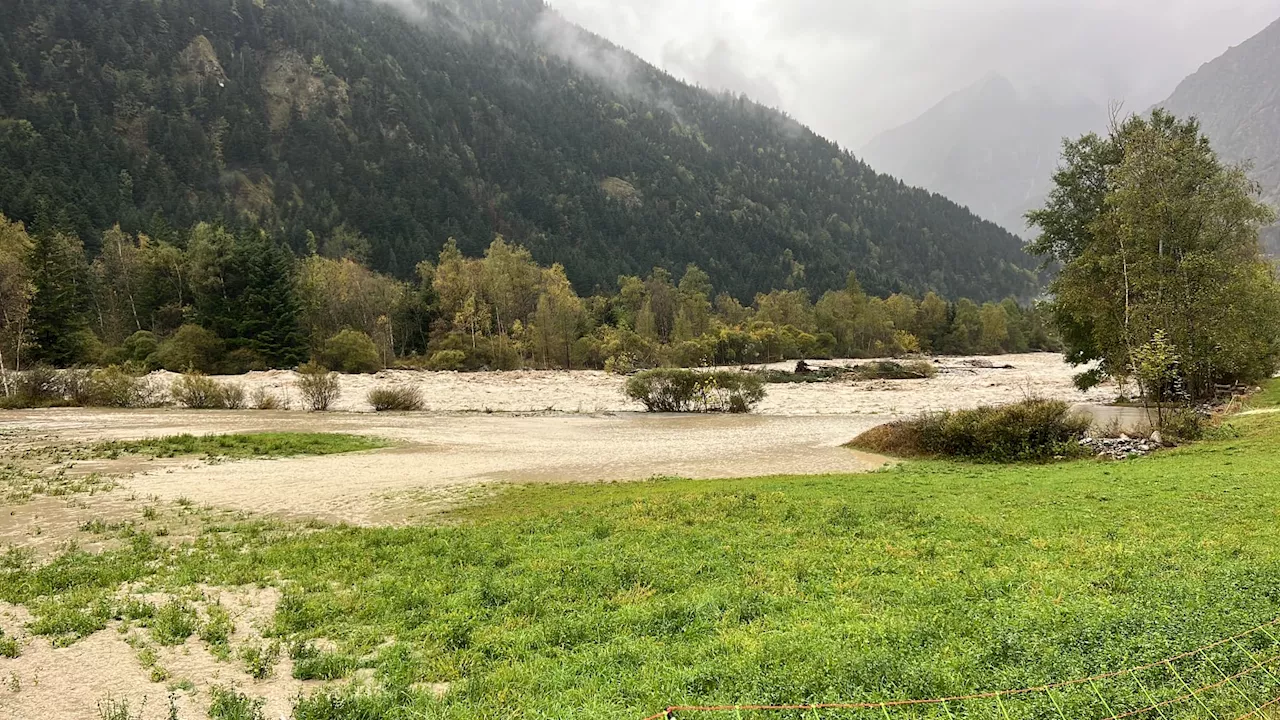 Hautes-Alpes: plus de 130mm de pluie en 24 heures dans le Valgaudemar