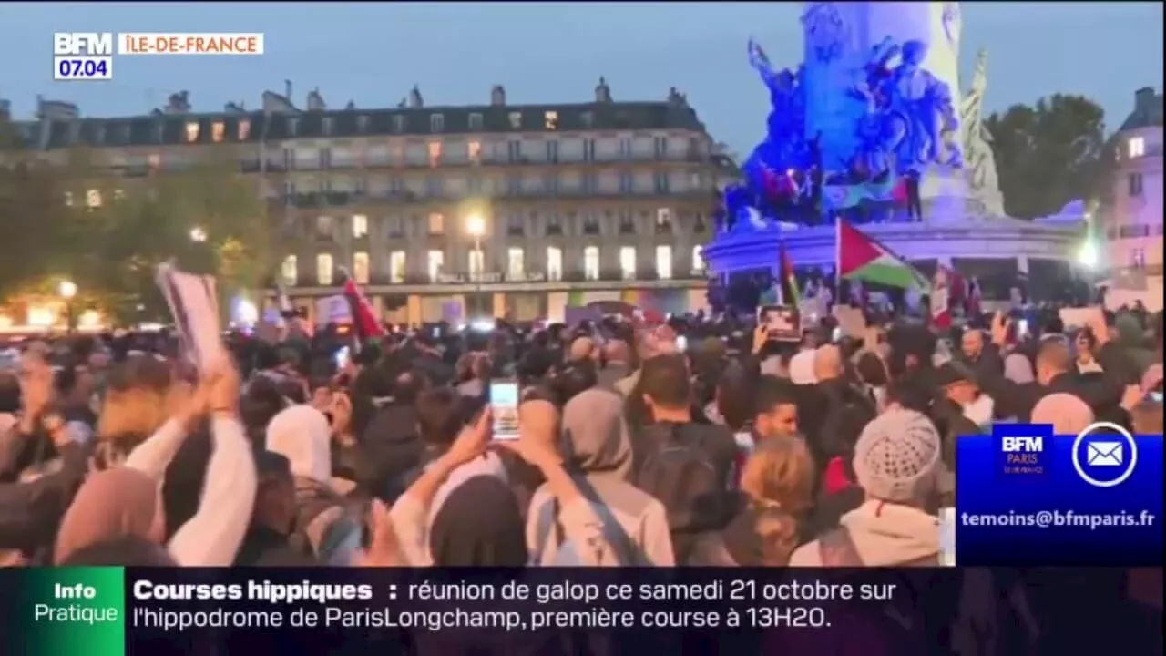 Paris: la manifestation en soutien aux Palestiniens finalement autorisée