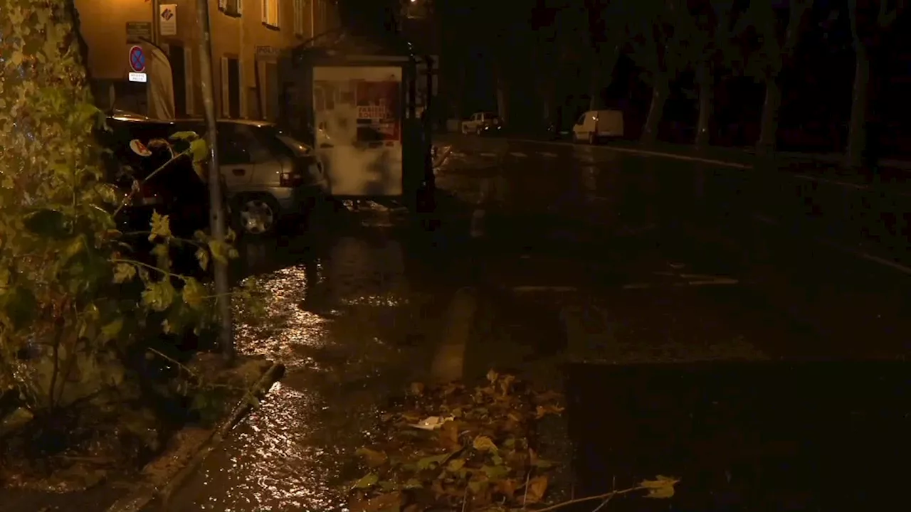 Tempête Aline: 85 personnes évacuées d'un camping à Antibes