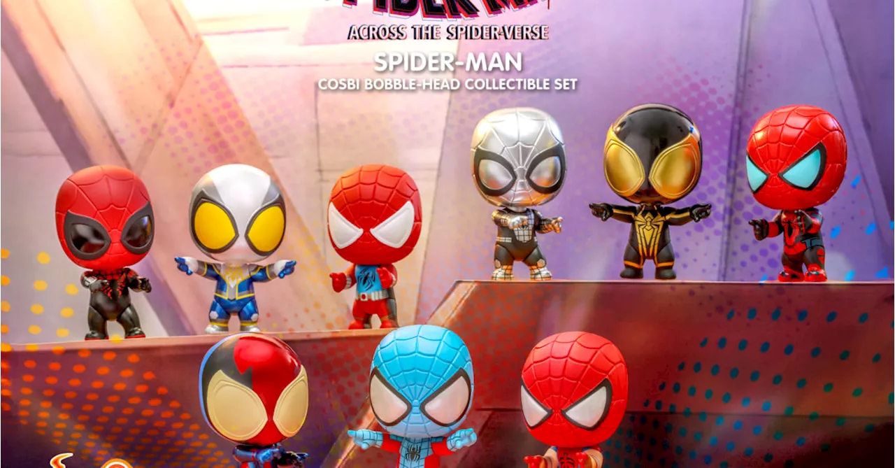 Enter the Spider Society with Hot Toys Newest Spider-Man Cosbi Set