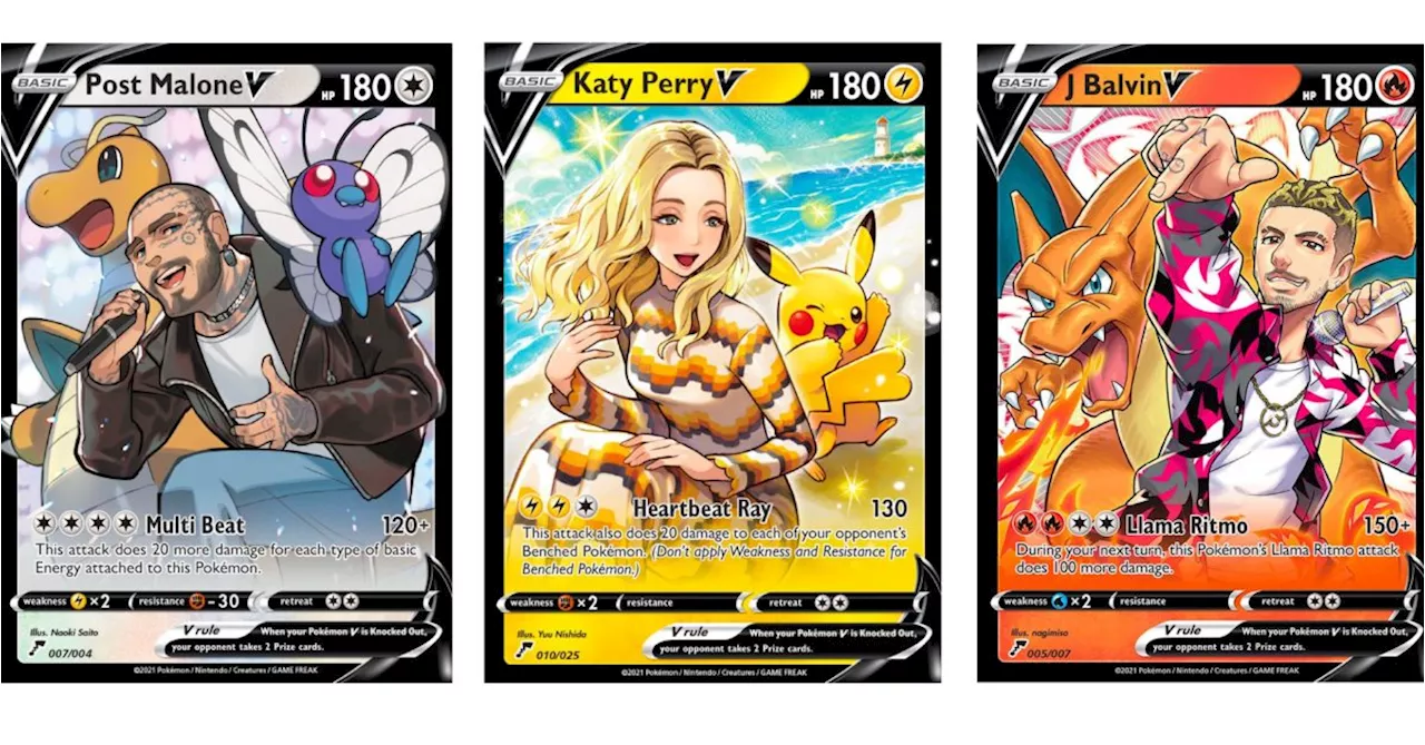 Pokémon TCG Will Never Release Katy Perry, Post Malone Cards