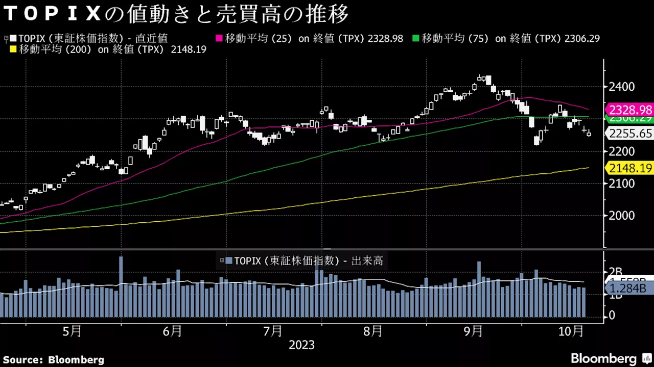 【日本株週間展望】荒い動き、米金利や中東警戒続く－決算一喜一憂も