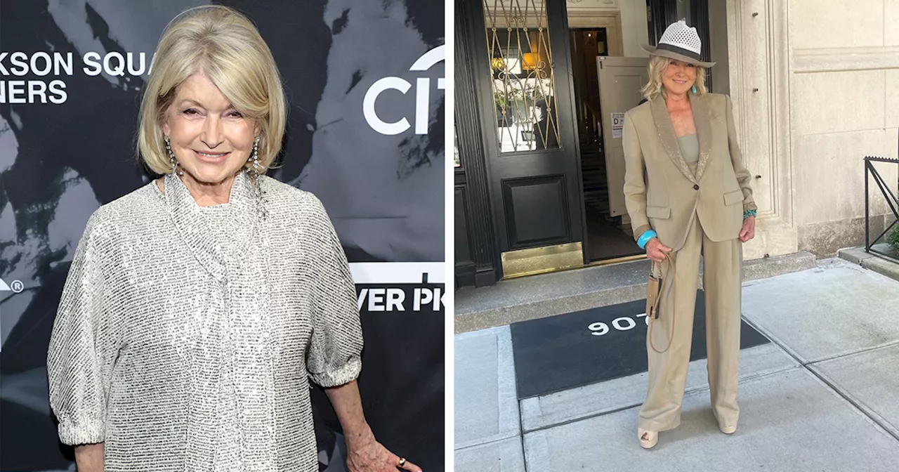 'I've Dressed The Same Since I Was 17': Martha Stewart Refuses To “Dress For Her Age”