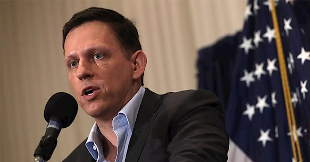 Report: Tech Billionaire Peter Thiel Became an FBI Informant in 2021