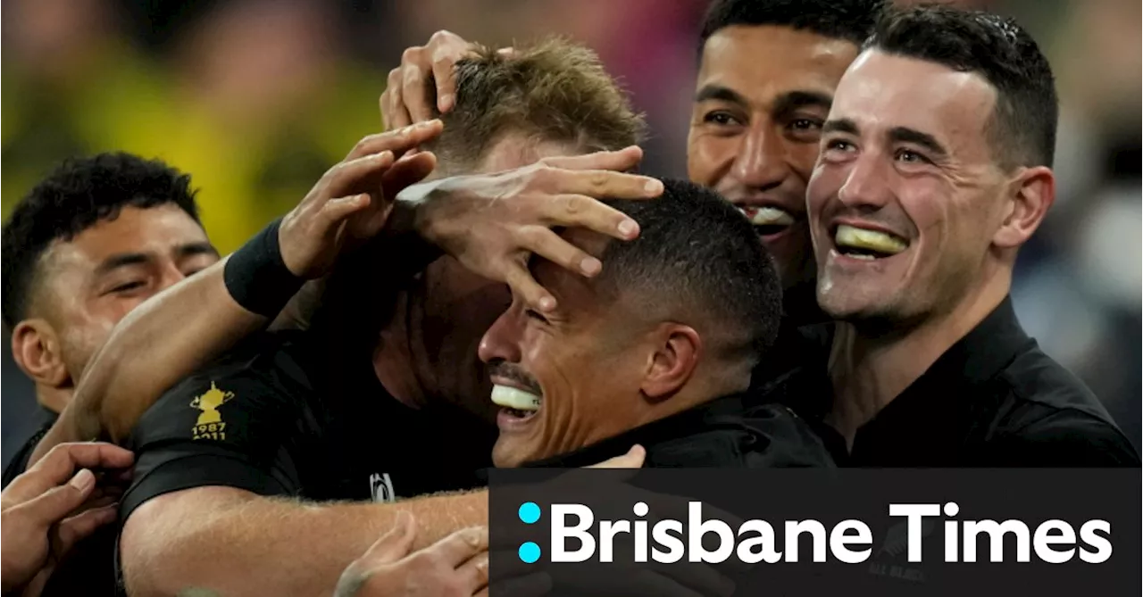 All Blacks crush Argentina to reach fifth Rugby World Cup final