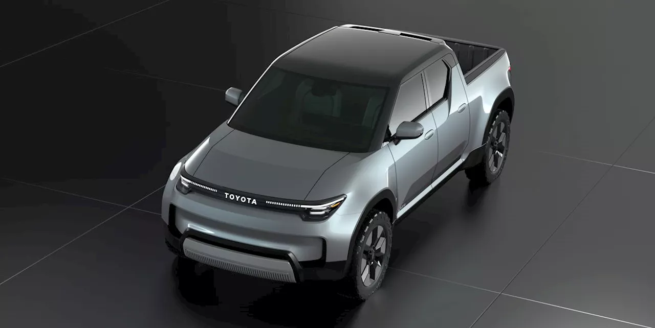 Toyota EPU Concept Looks Like a Production-Ready Electric Pickup