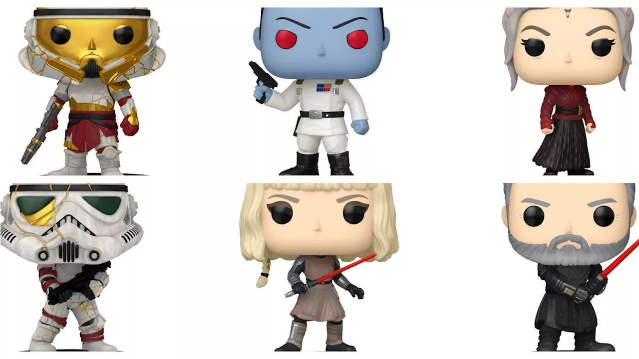 Star Wars: Ahsoka Funko Pops Add Thrawn, Night Troopers, and More