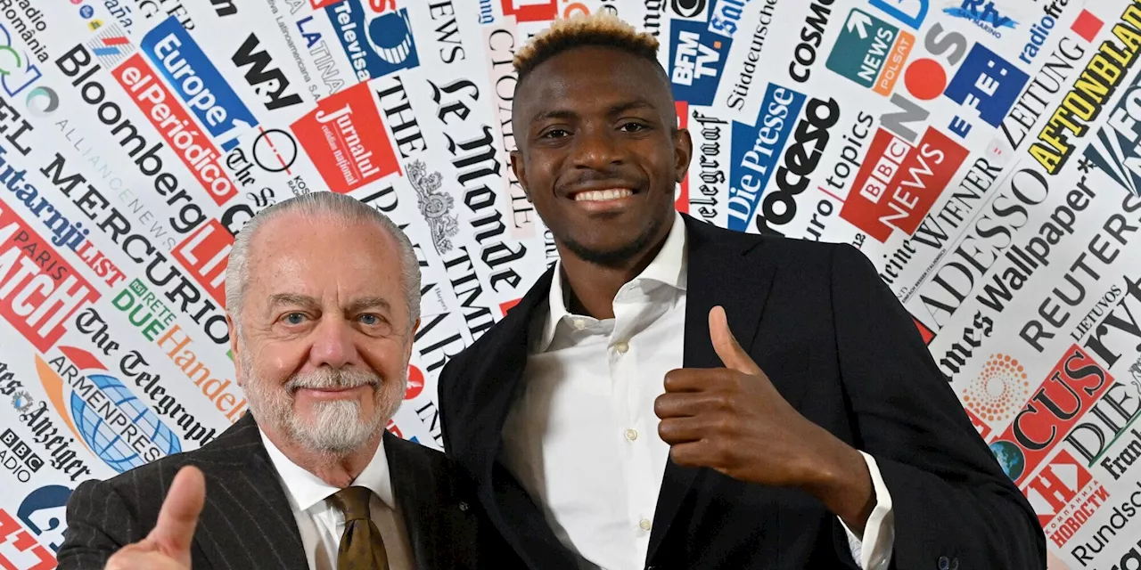 De Laurentiis e la questione Osimhen, arriva il comunicato che fa chiarezza