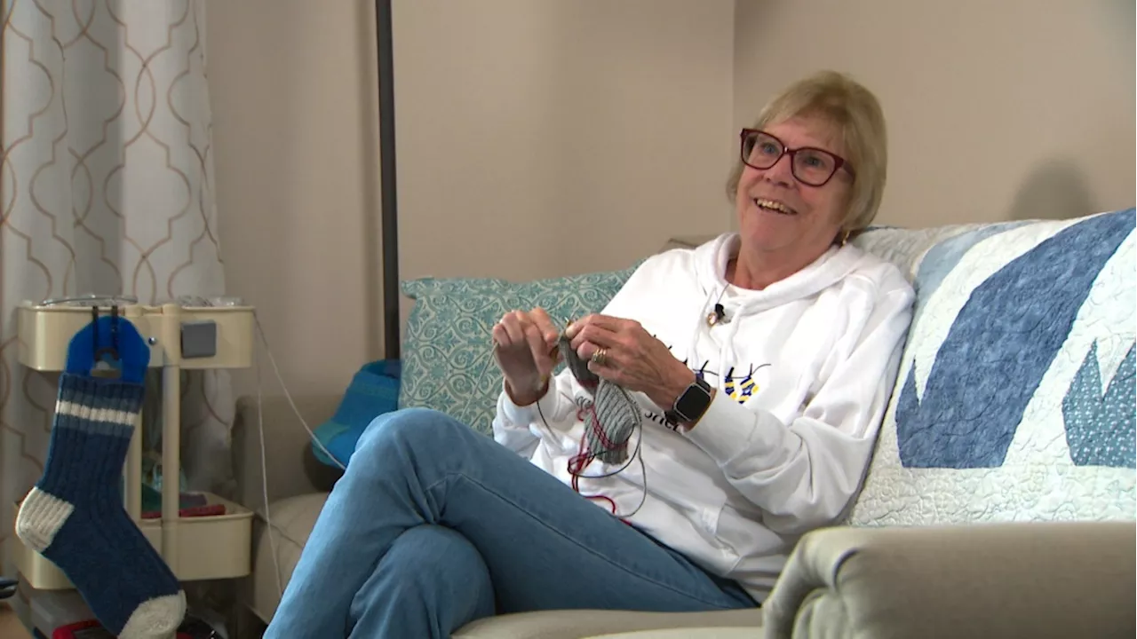 N.S. woman known as the ‘Queen of Socks’ collects thousands of pairs of socks for local homeless shelters