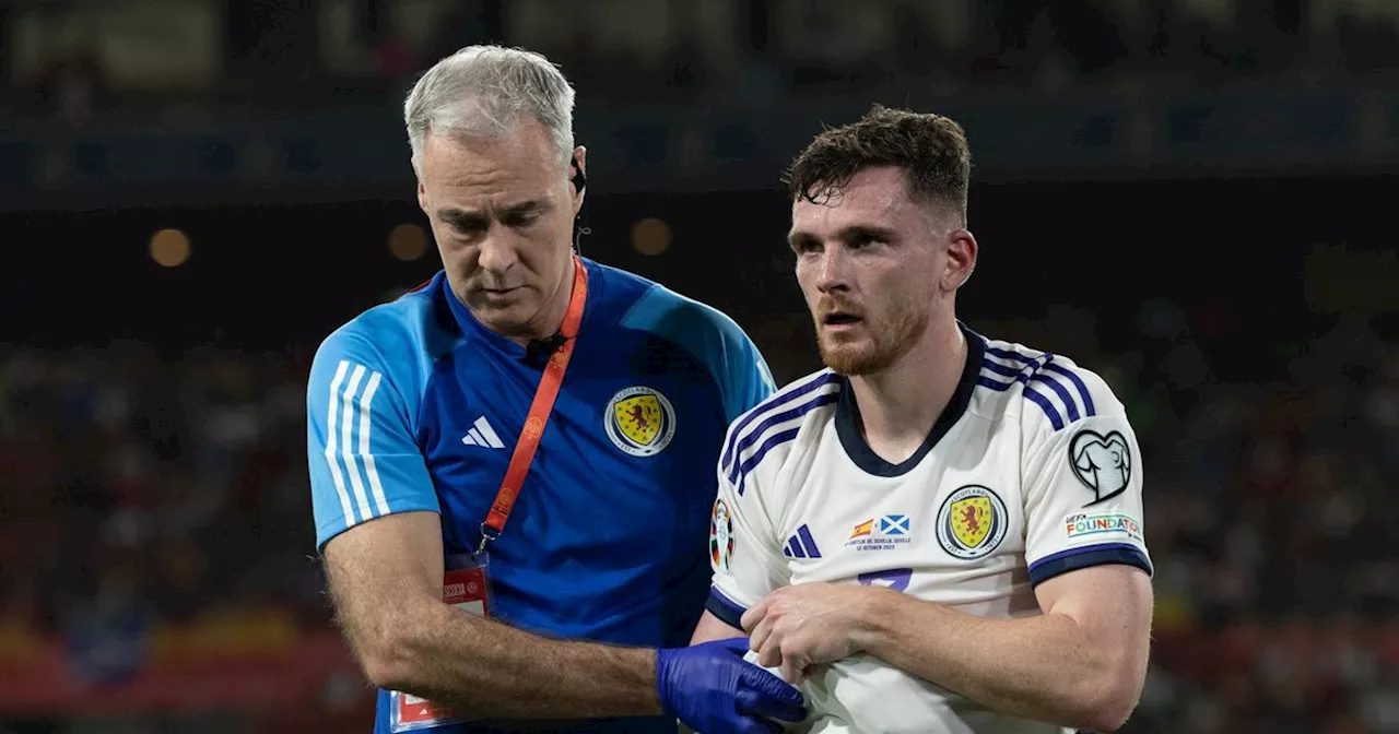 Andy Robertson breaks Scotland injury silence as Liverpool star reacts