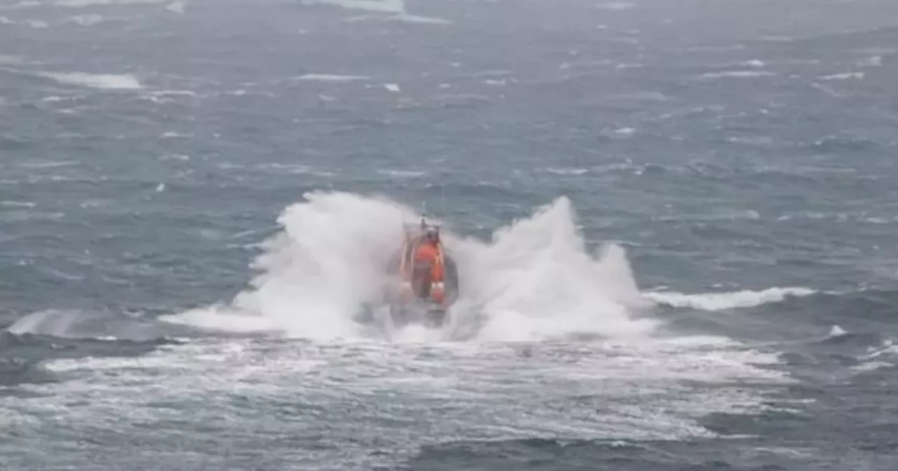 Rescue helicopter scrambled to stricken Scots fishing boat during Storm Babet