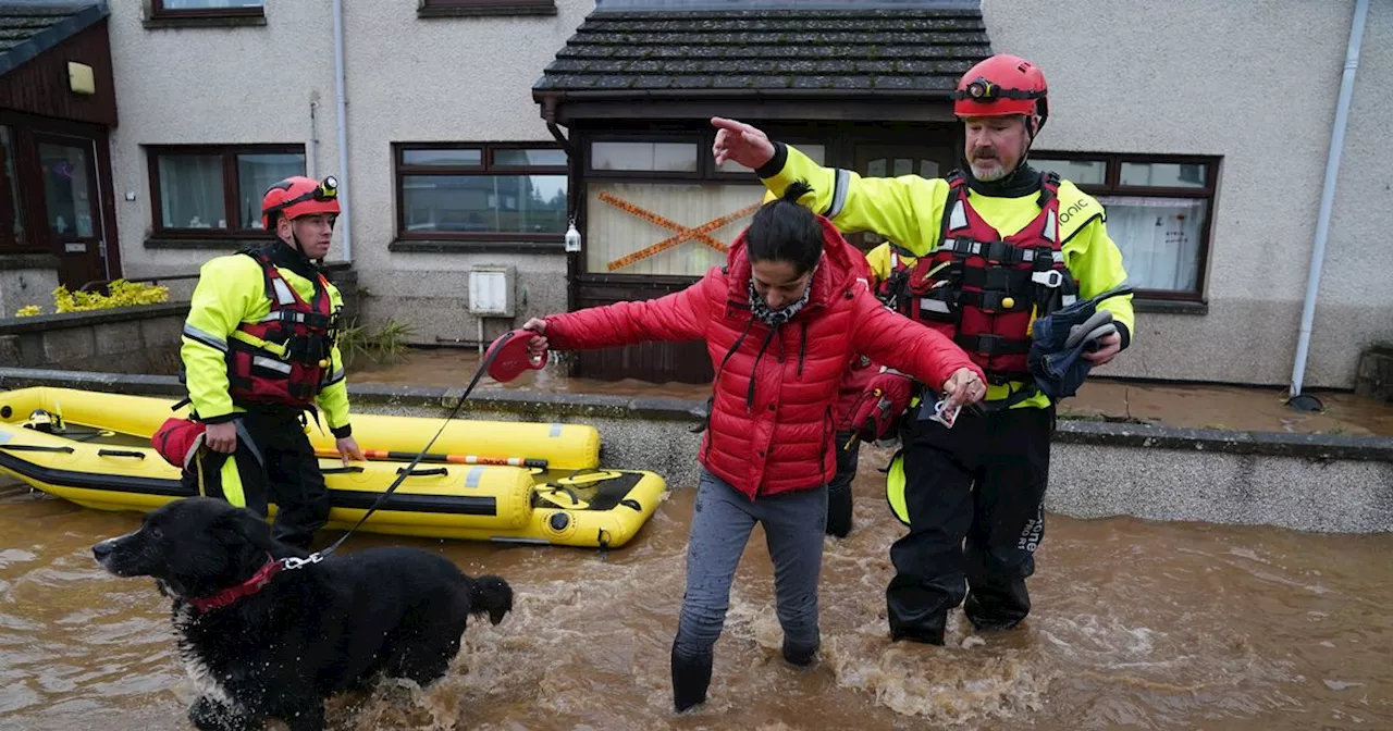 Storm Babet triggers new red warning in Scotland with severe weather at weekend