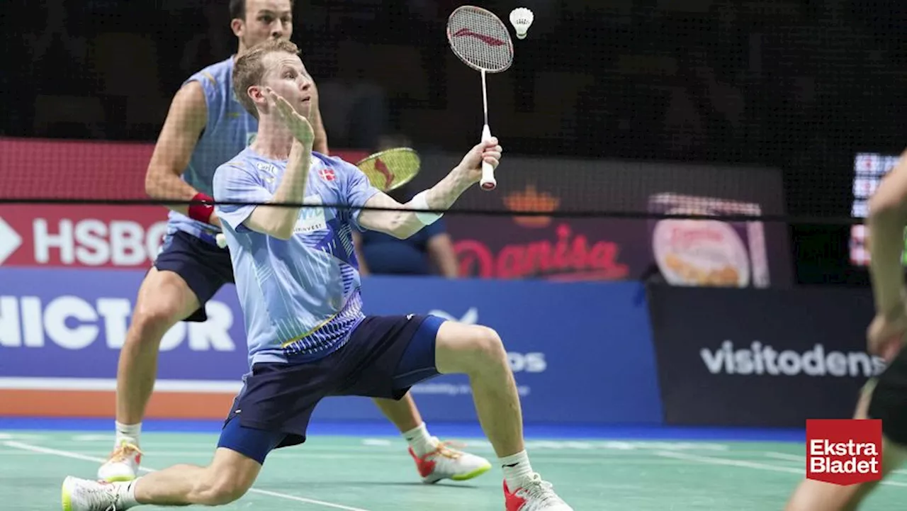 Flyvende herredouble stryger i semifinale i Denmark Open