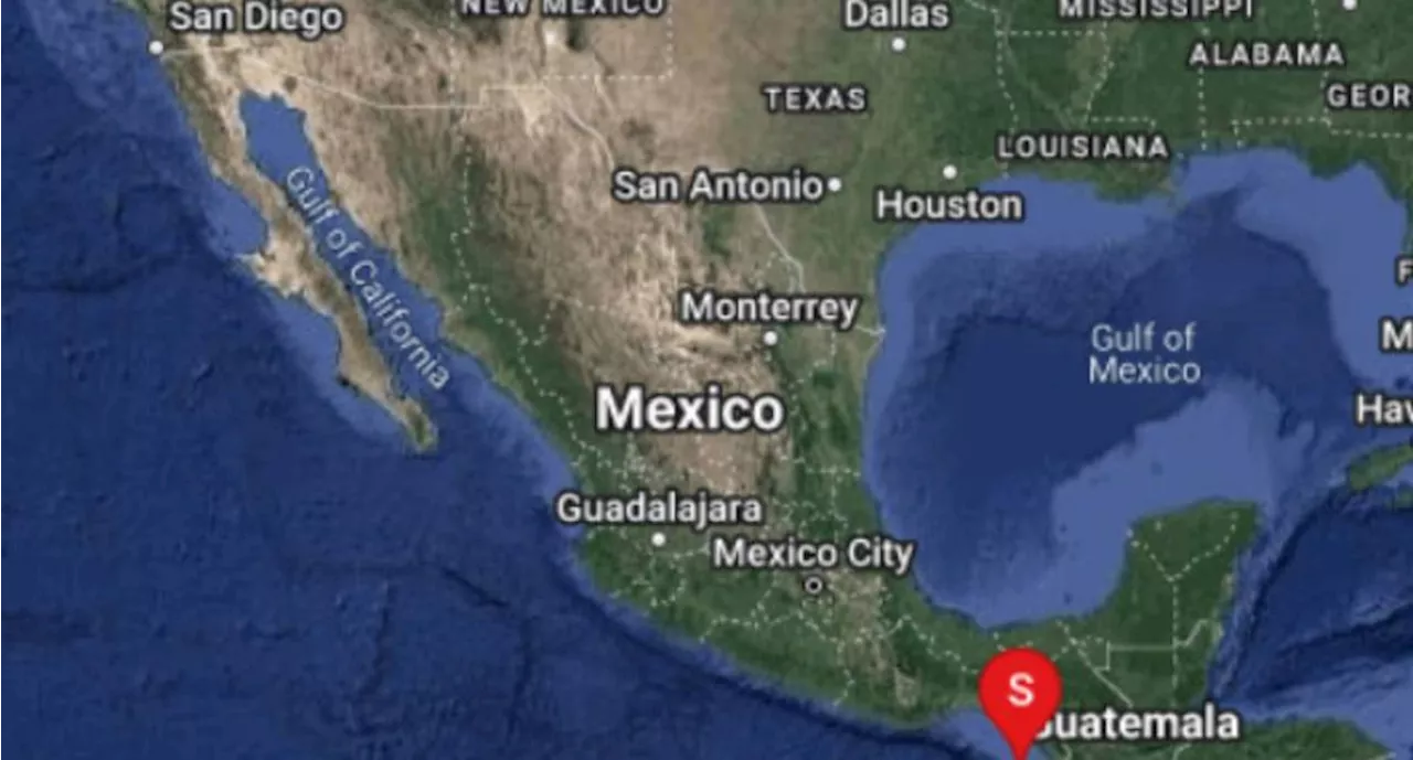 Sismo magnitud preliminar de 5.2 sacude Chiapas