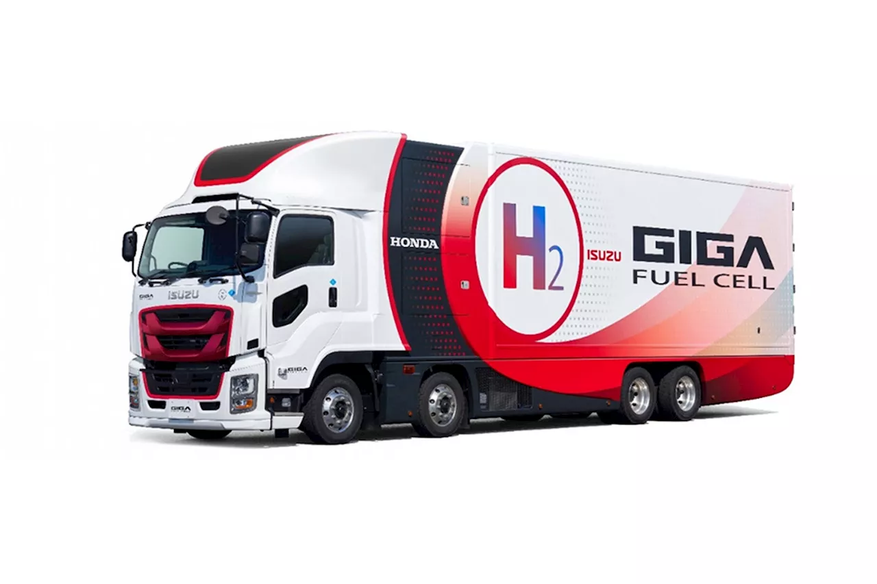 BZ-Truck von Honda und Isuzu bietet bis zu 800 km Reichweite