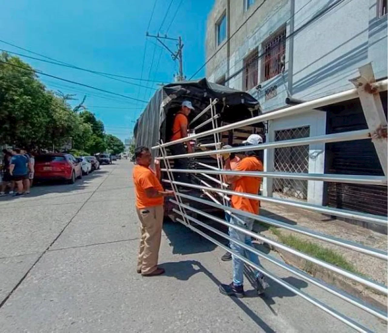 Los Laureles, otra comunidad de Cartagena que se queda sin talanqueras