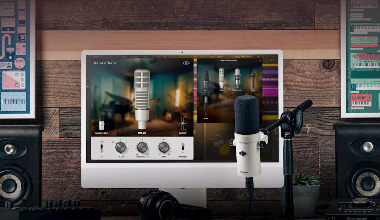 Universal Audio's SC-1 condenser microphone comes with new modeling software