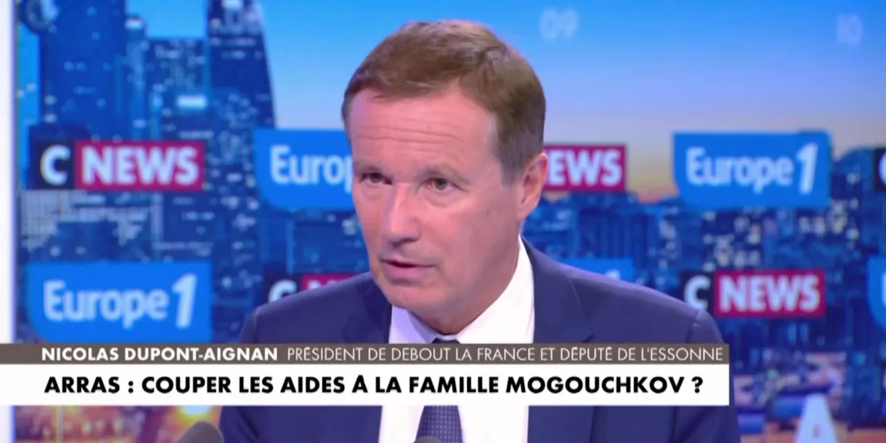 Politique migratoire de la France : «C'est de la haute trahison», fustige Nicolas Dupont-Aignan